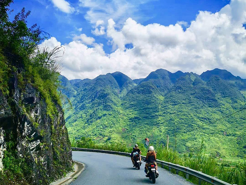 The best times to explore Ha Giang by motorbike.
